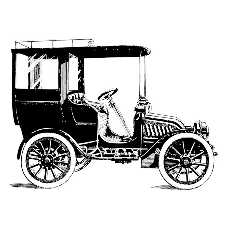 #2612 - Car Right - Steampunk/Travel